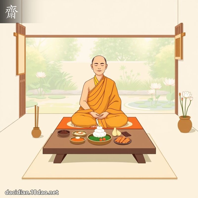齋 - 國語大辭典配圖