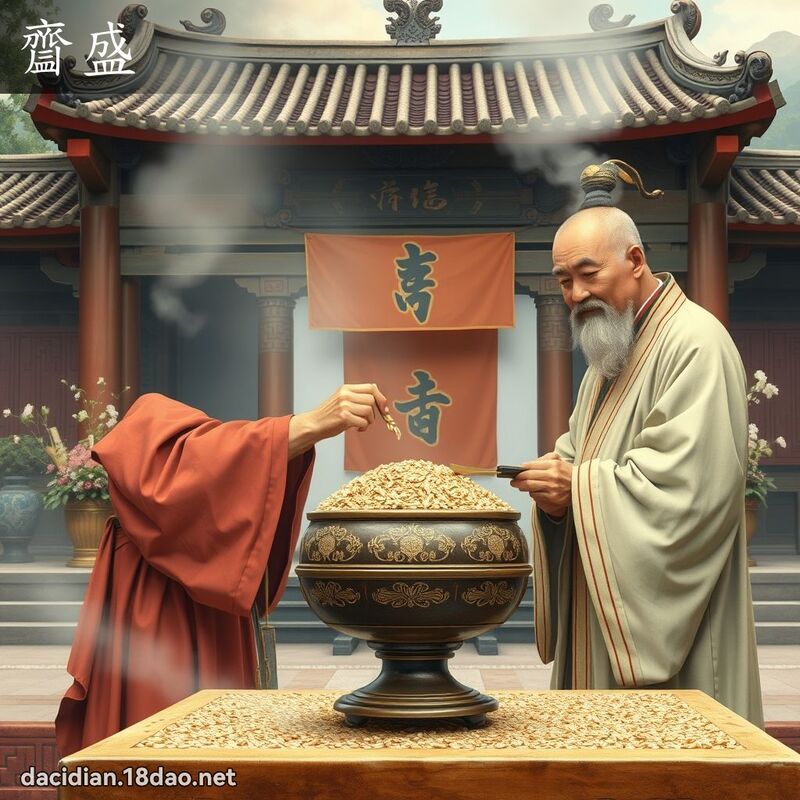 齍盛 - 國語大辭典配圖