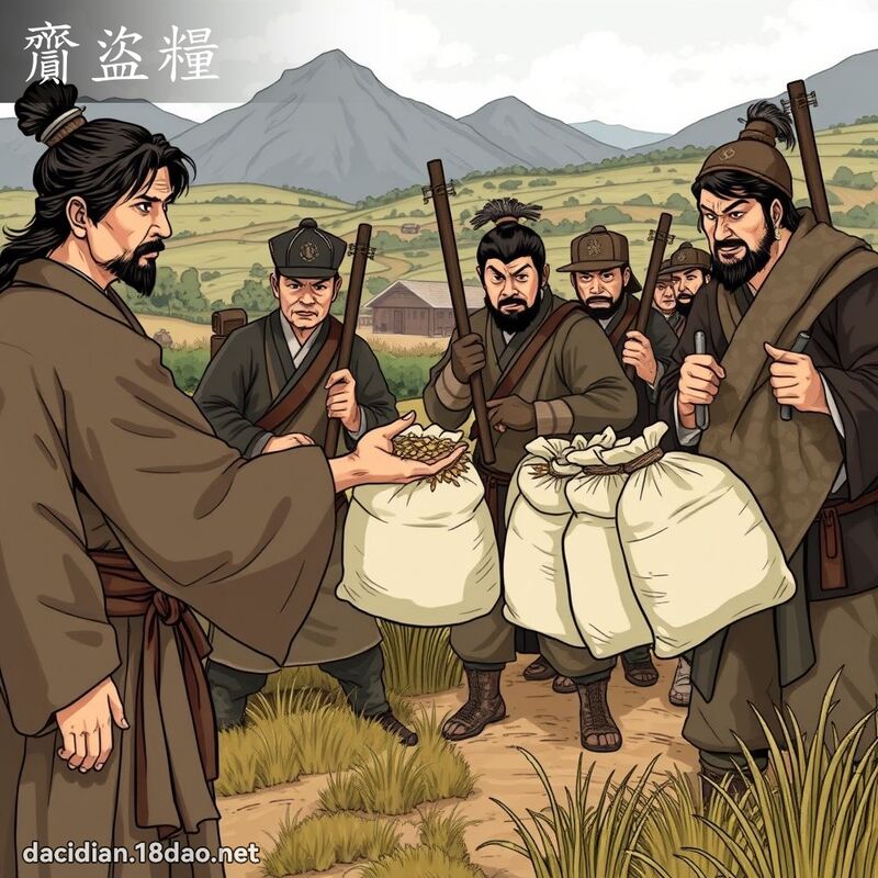 齎盗粮 - 国语大辞典配图