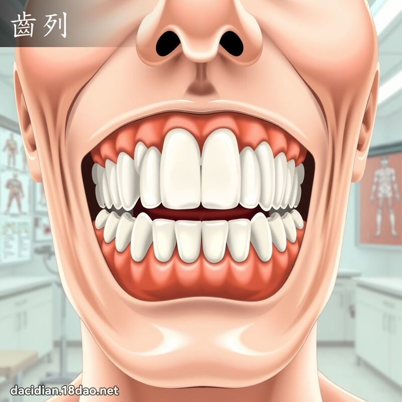 齿列 - 国语大辞典配图