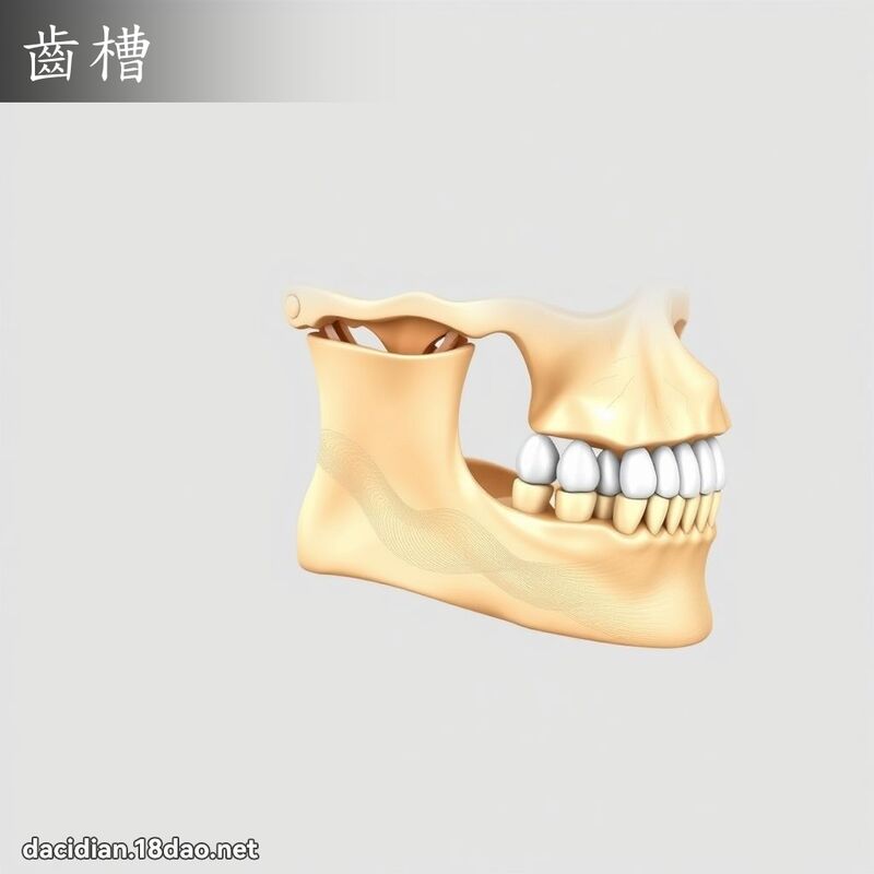 齿槽 - 国语大辞典配图