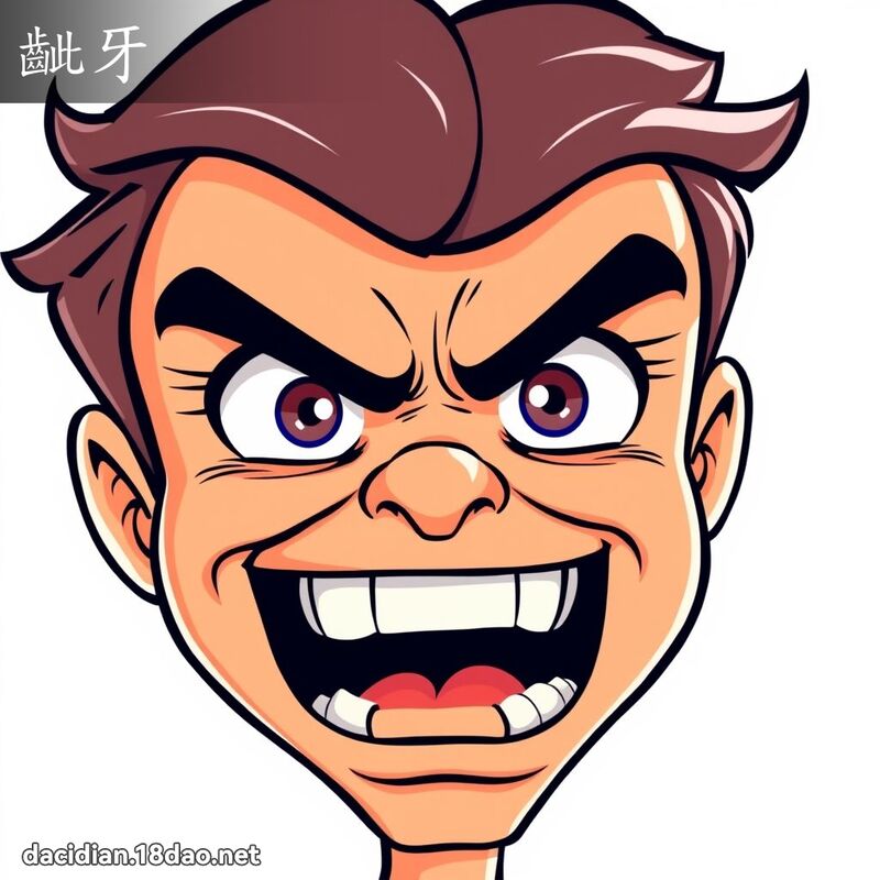 齜牙 - 国语大辞典配图