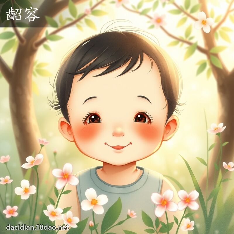 齠容 - 國語大辭典配圖