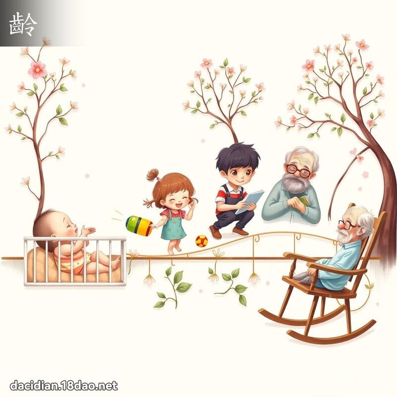 龄 - 国语大辞典配图