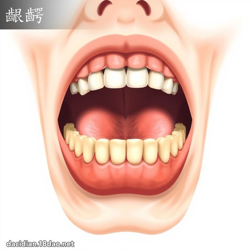 齦齶 - 国语大辞典配图