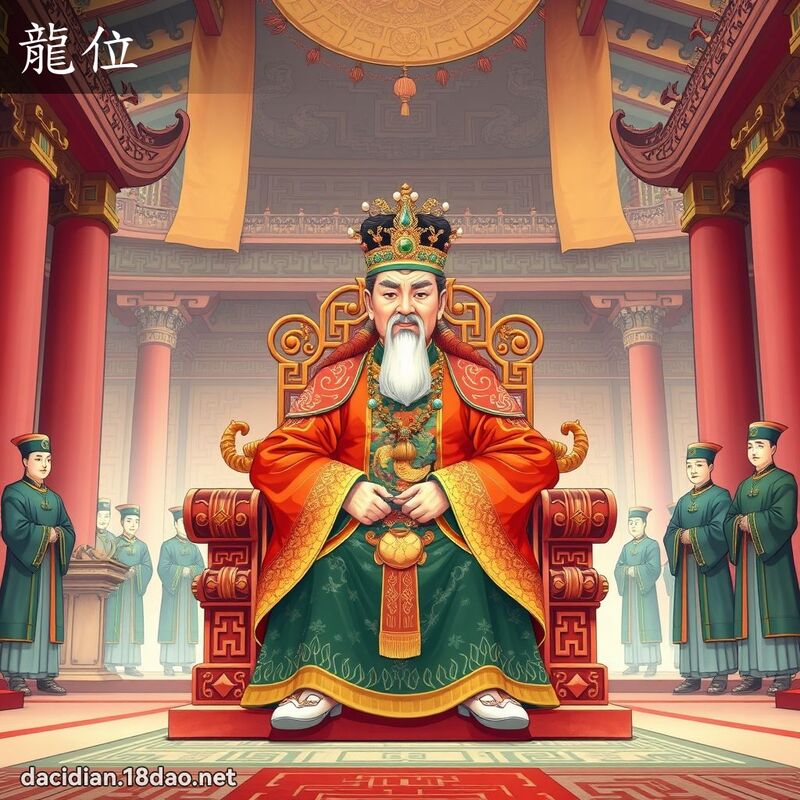龍位 - 國語大辭典配圖