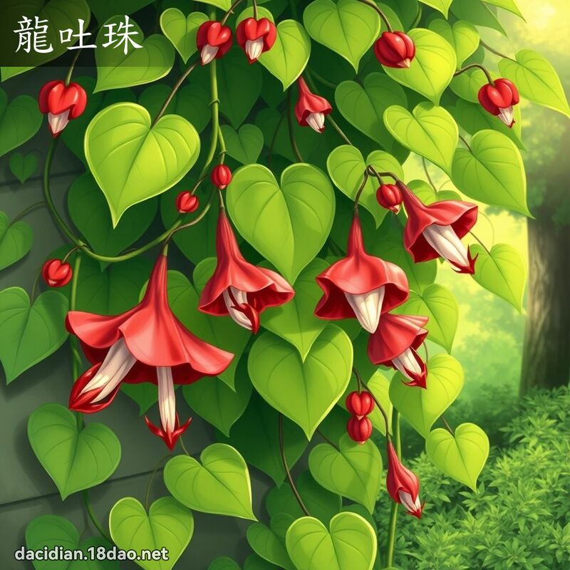 龍吐珠 - 國語大辭典配圖