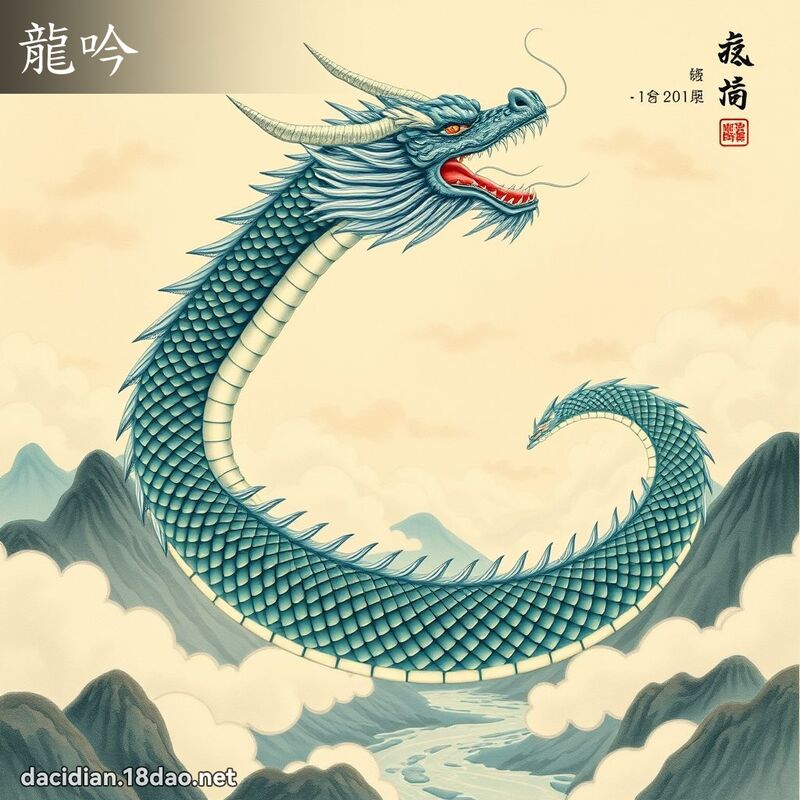 龍吟 - 國語大辭典配圖