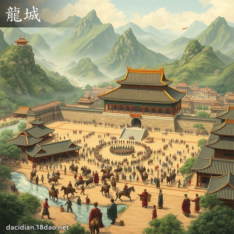 龍城 - 國語大辭典配圖