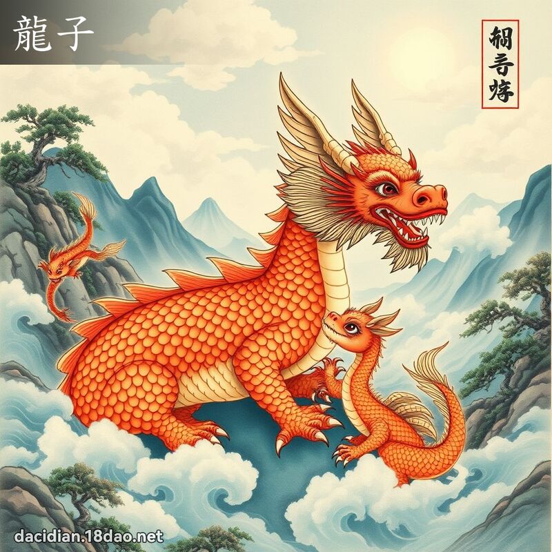 龙子 - 国语大辞典配图