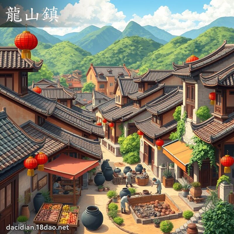 龙山镇 - 国语大辞典配图