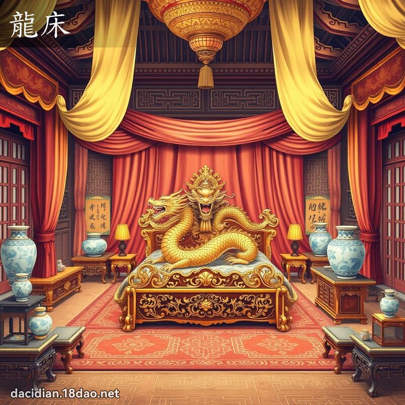 龍床 - 國語大辭典配圖
