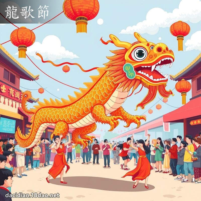 龍歌節 - 國語大辭典配圖