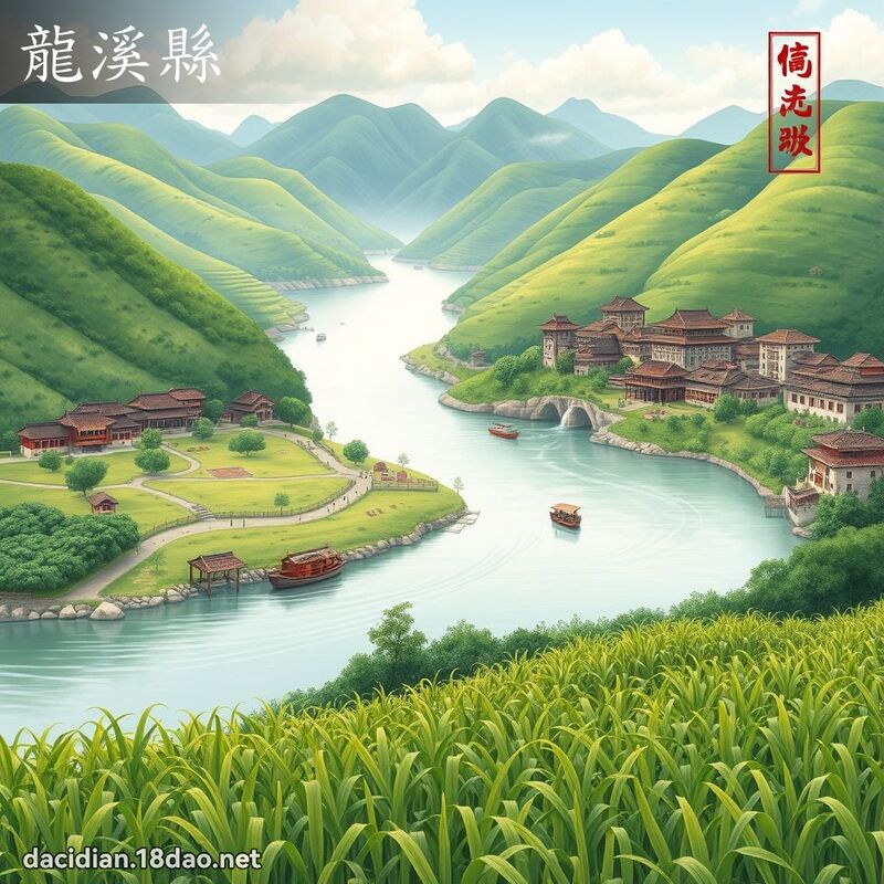 龍溪縣 - 國語大辭典配圖