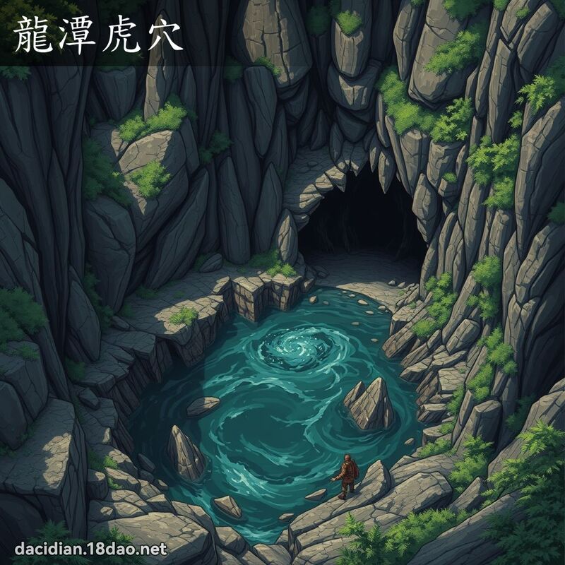 龙潭虎穴 - 国语大辞典配图
