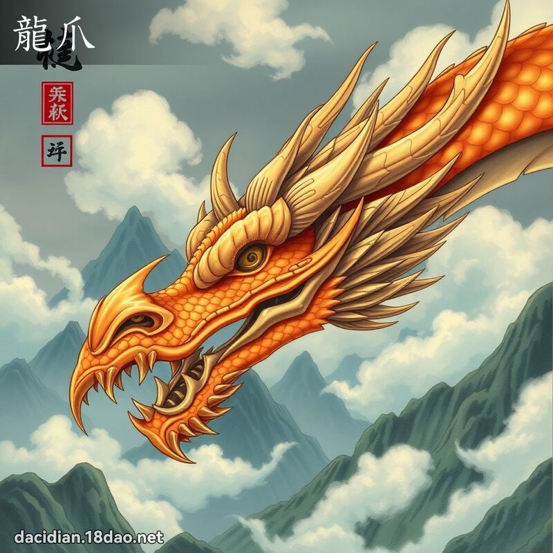 龙爪 - 国语大辞典配图