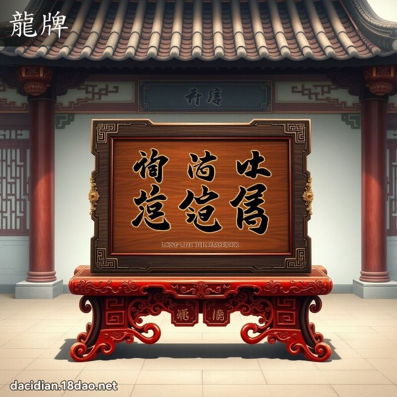 龍牌 - 國語大辭典配圖