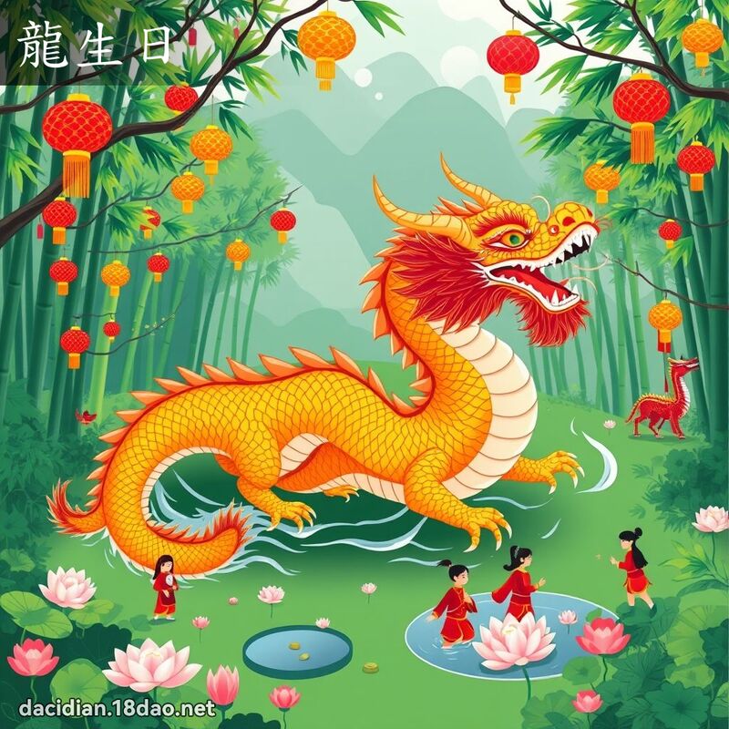龍生日 - 國語大辭典配圖