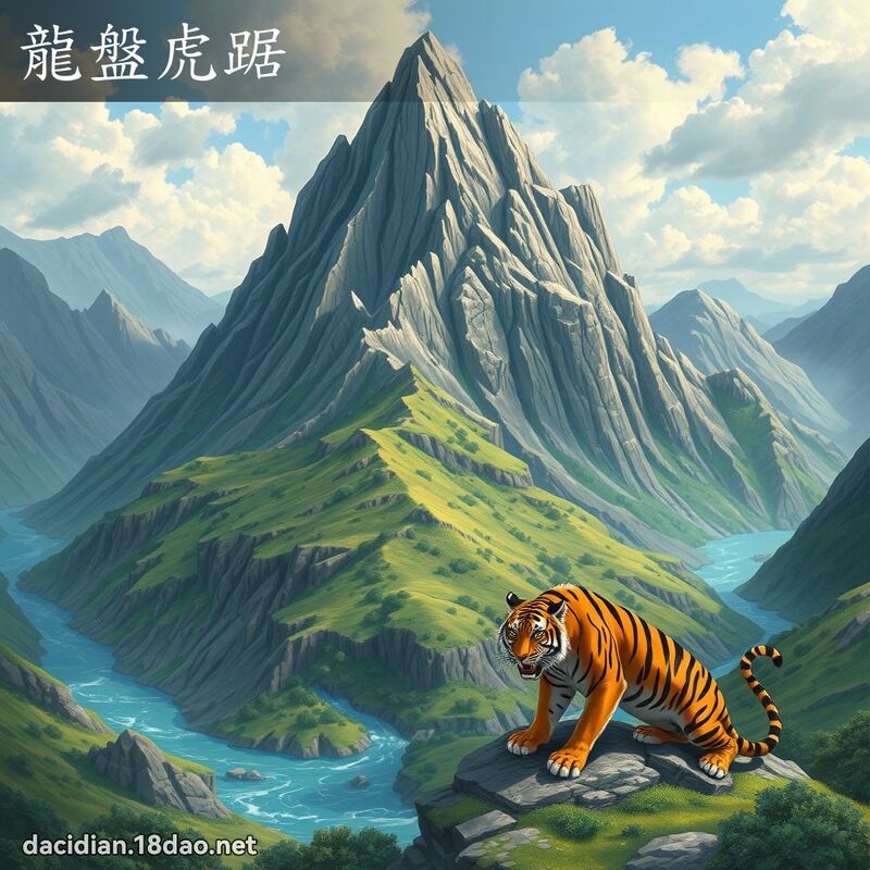 龙盘虎踞 - 国语大辞典配图