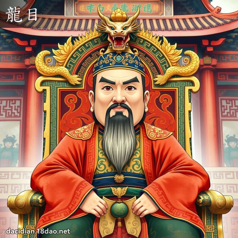 龍目 - 國語大辭典配圖