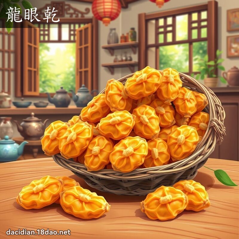 龍眼乾 - 國語大辭典配圖