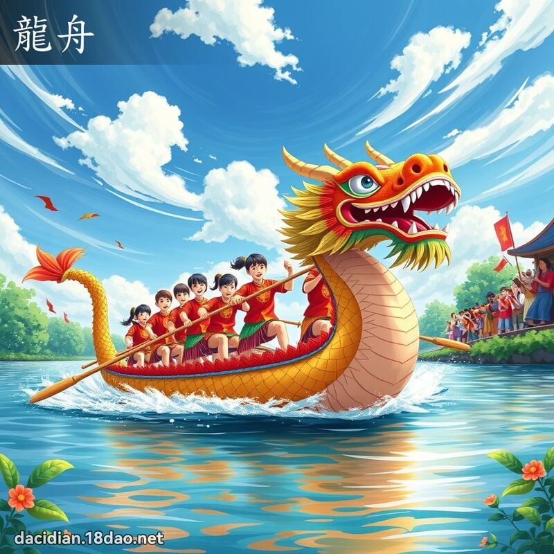 龙舟 - 国语大辞典配图