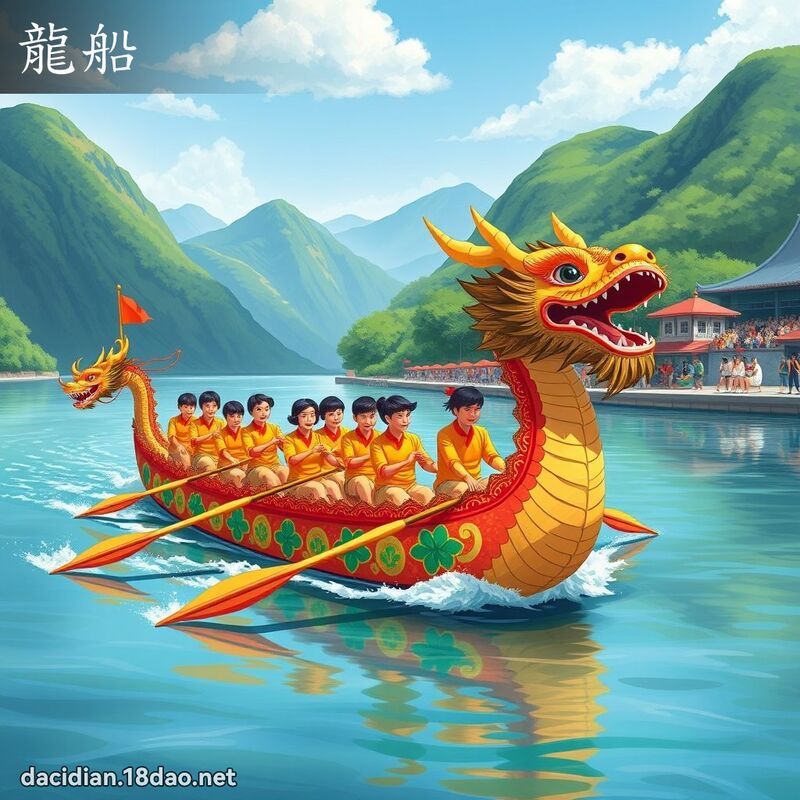 龍船 - 國語大辭典配圖