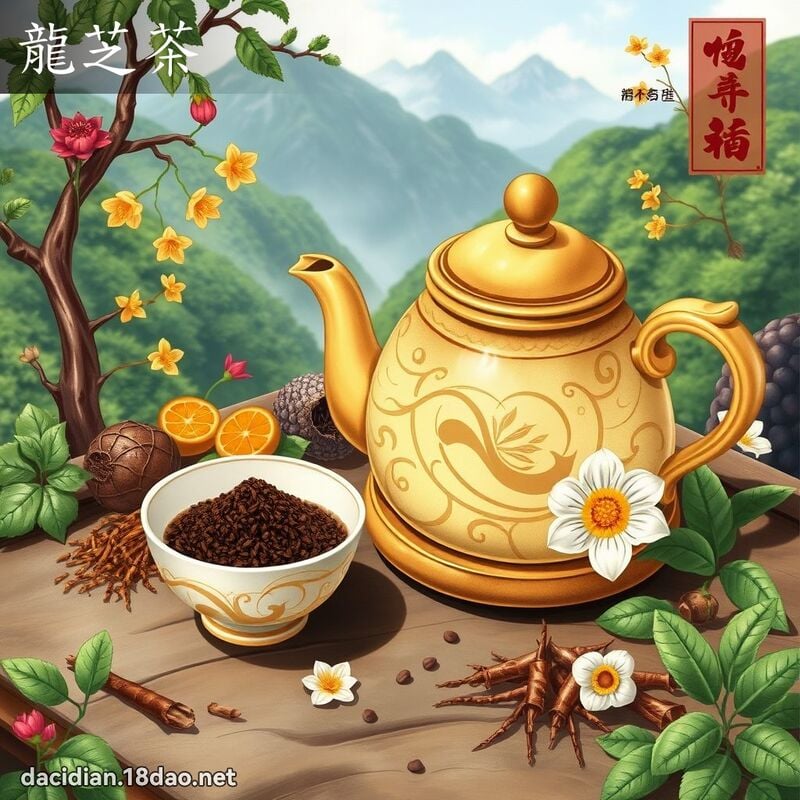 龍芝茶 - 國語大辭典配圖