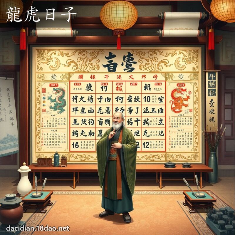 龙虎日子 - 国语大辞典配图
