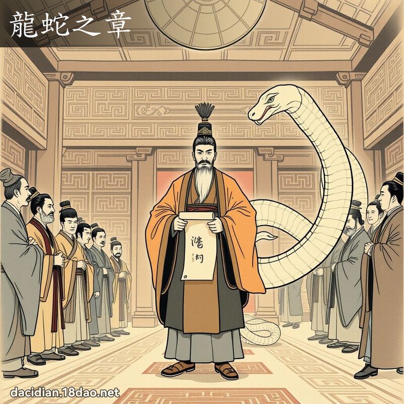 龍蛇之章 - 國語大辭典配圖
