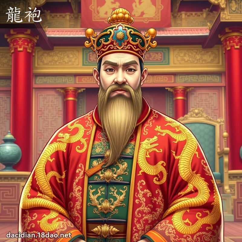 龍袍 - 國語大辭典配圖