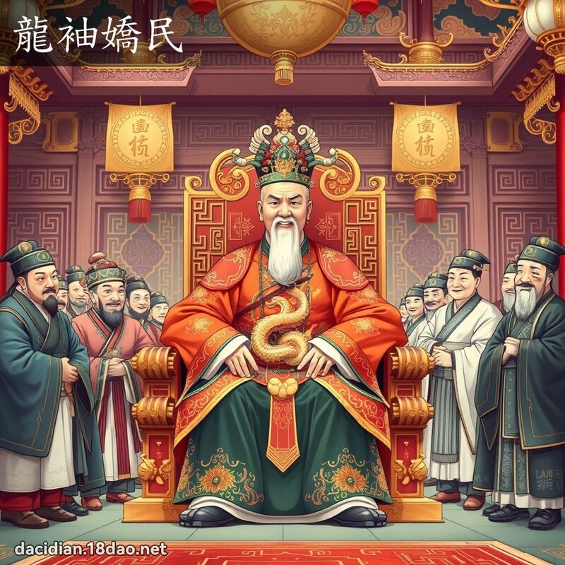 龙袖娇民 - 国语大辞典配图