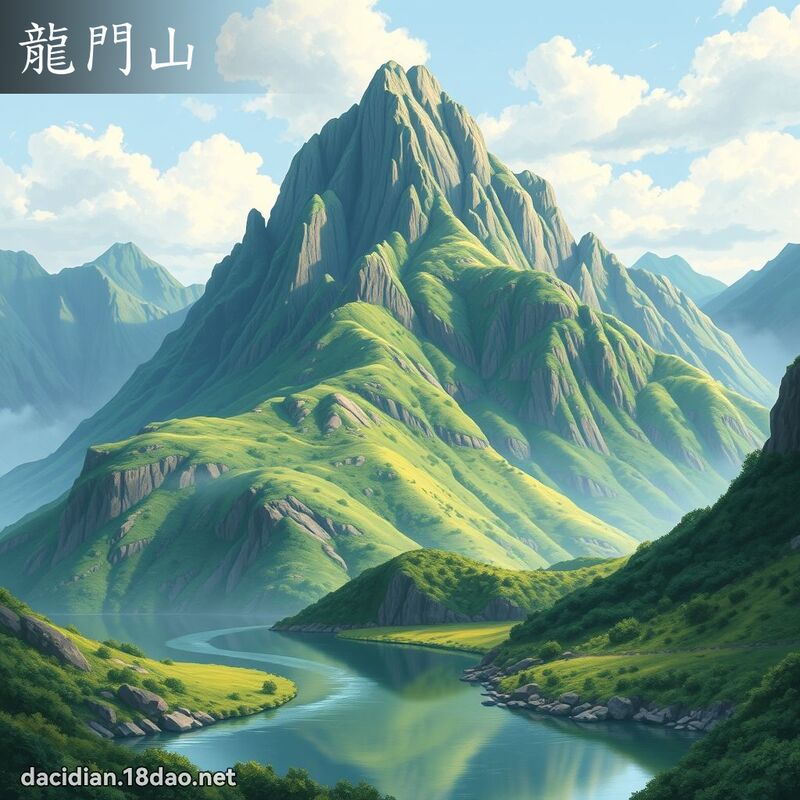 龙门山 - 国语大辞典配图