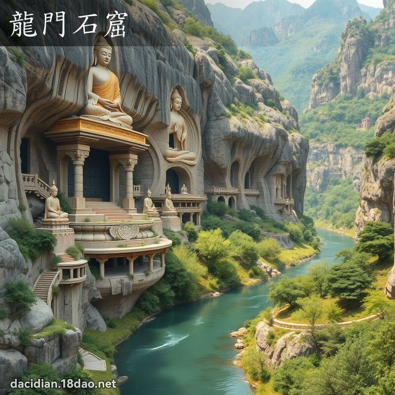 龍門石窟 - 國語大辭典配圖