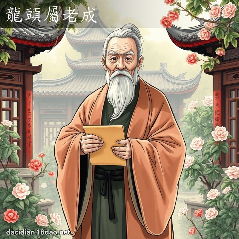 龍頭屬老成 - 國語大辭典配圖