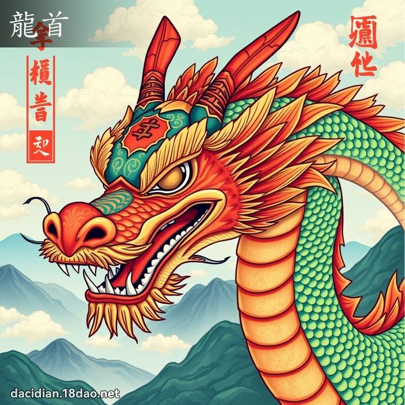龙首 - 国语大辞典配图