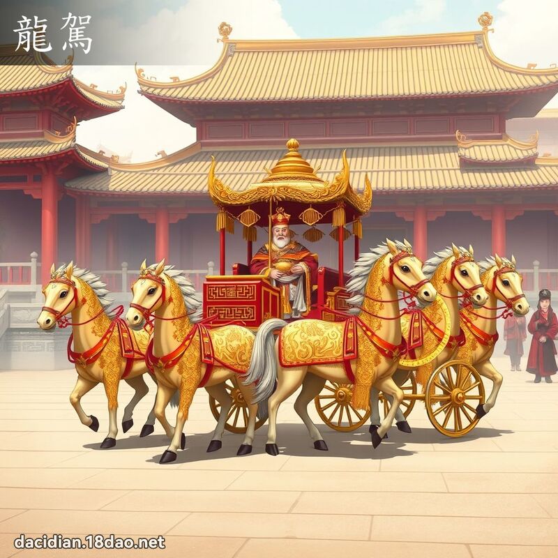 龍駕 - 國語大辭典配圖