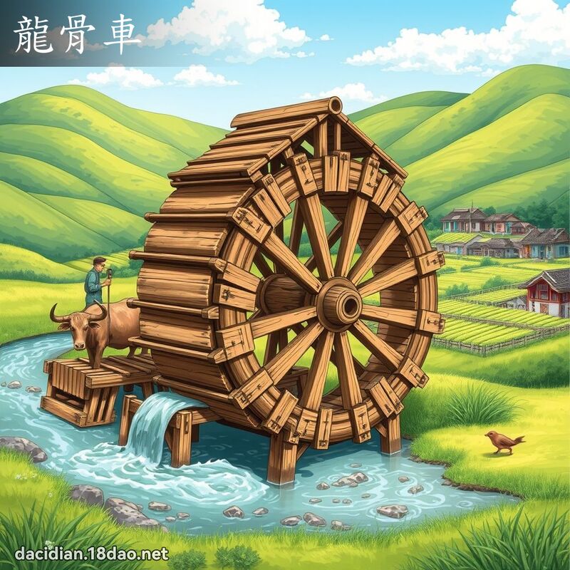 龙骨车 - 国语大辞典配图