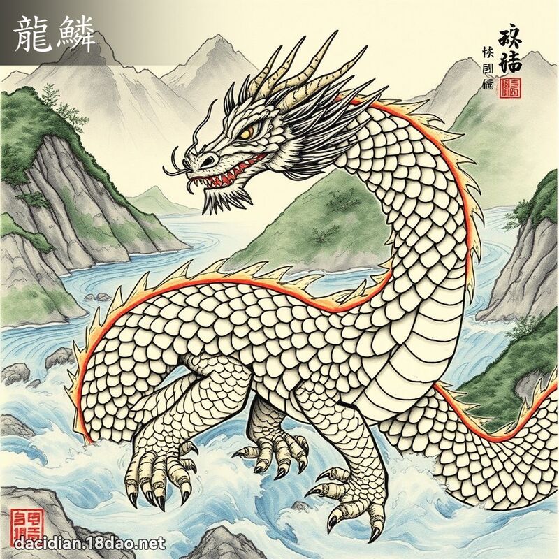 龍鱗 - 國語大辭典配圖