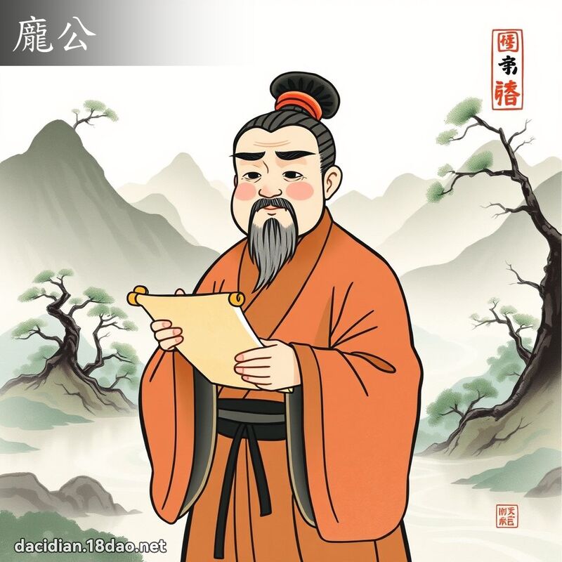 庞公 - 国语大辞典配图