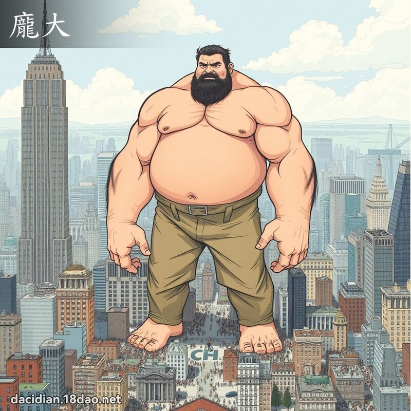 龐大 - 國語大辭典配圖