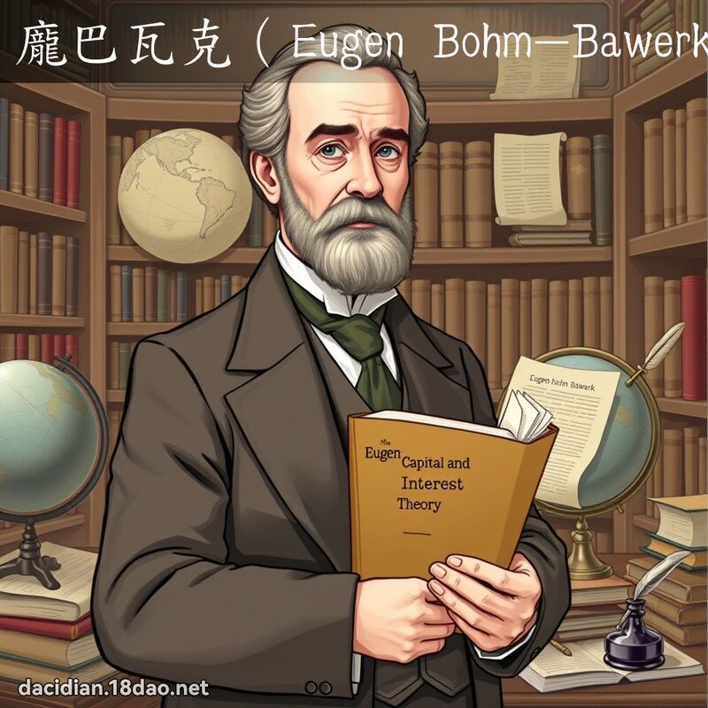 龐巴瓦克（Eugen Bohm - 國語大辭典配圖