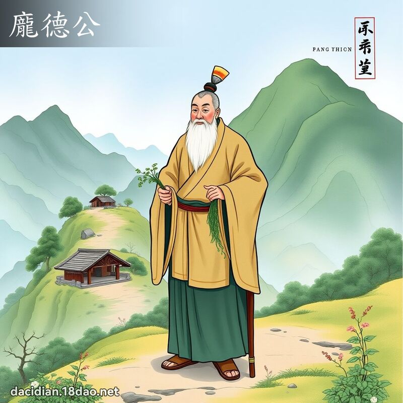 龐德公 - 國語大辭典配圖