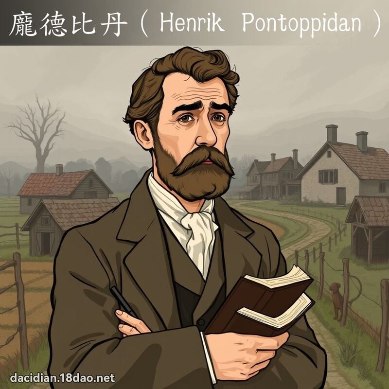 龐德比丹（Henrik Pontoppidan） - 國語大辭典配圖