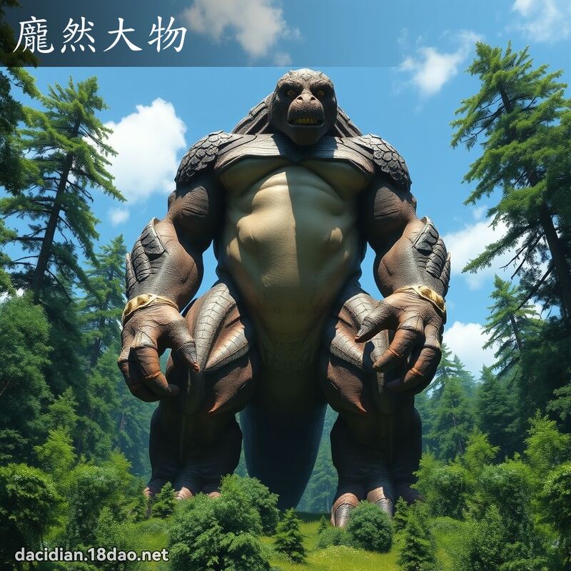 龐然大物 - 國語大辭典配圖