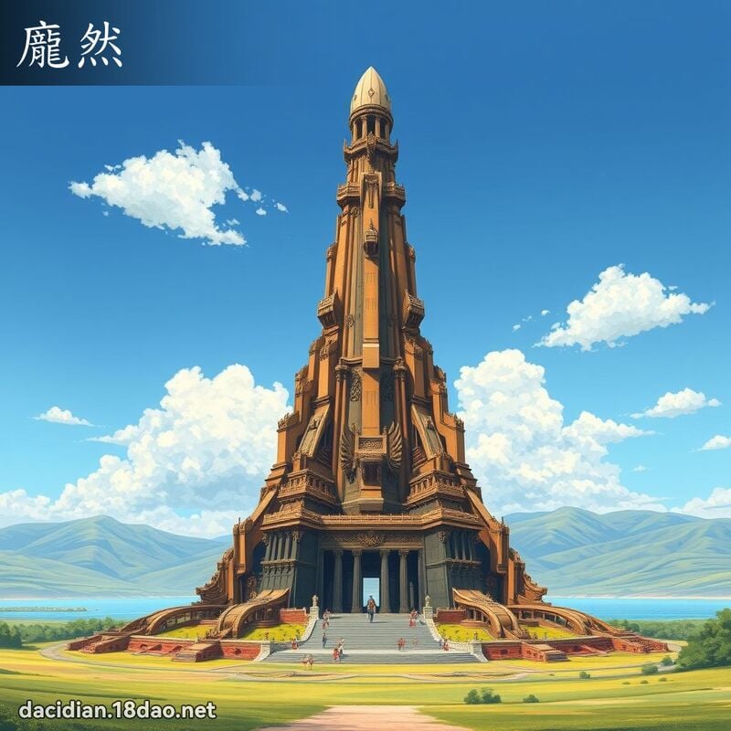 庞然 - 国语大辞典配图