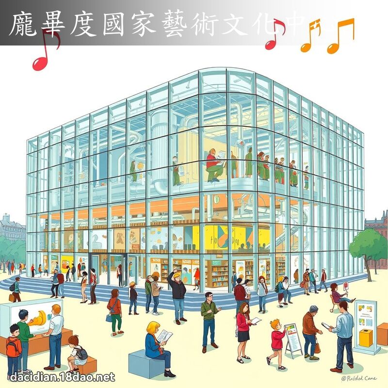 庞毕度国家艺术文化中心 - 国语大辞典配图