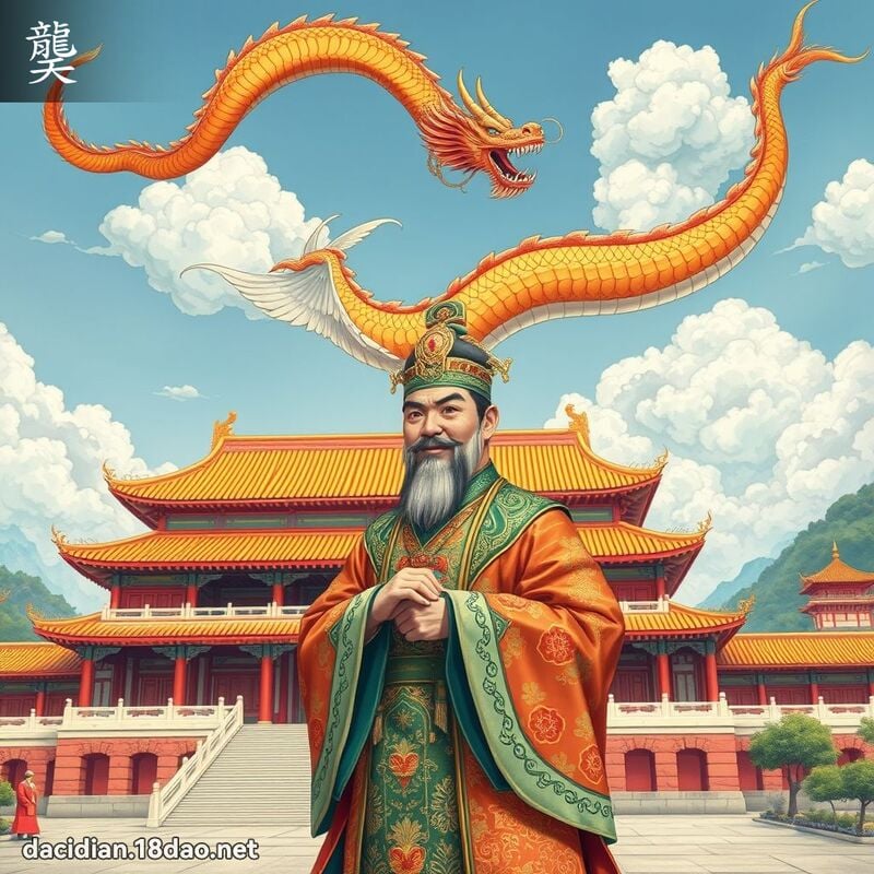 龑 - 國語大辭典配圖