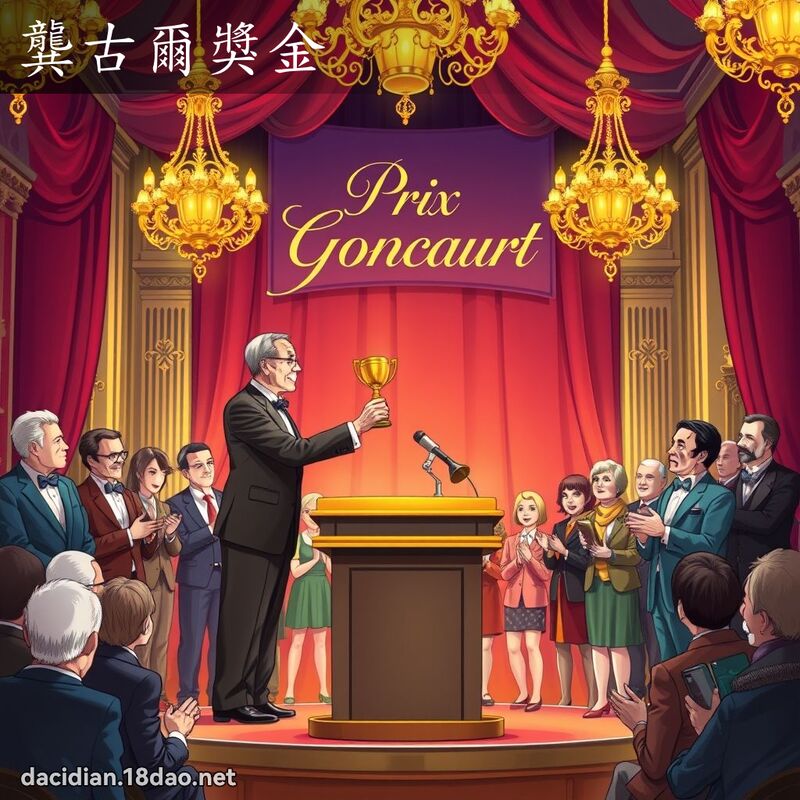 龔古爾獎金 - 國語大辭典配圖