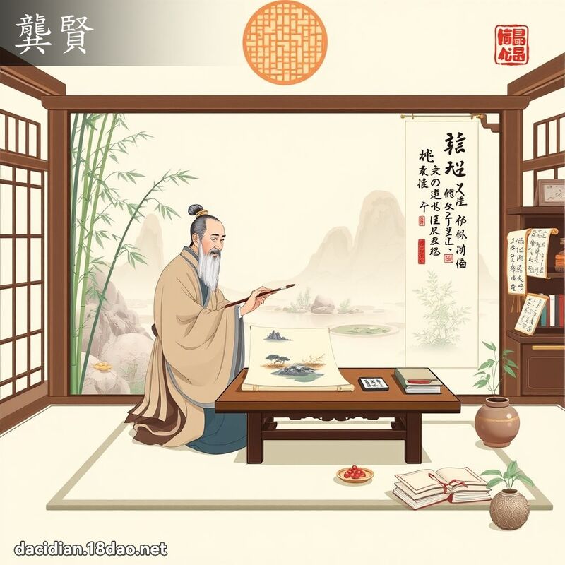 龔賢 - 國語大辭典配圖